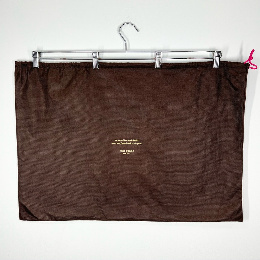 Kate Spayd Large Dust Bag 28”x19” She Tucked Her Coral Lipstick Away
